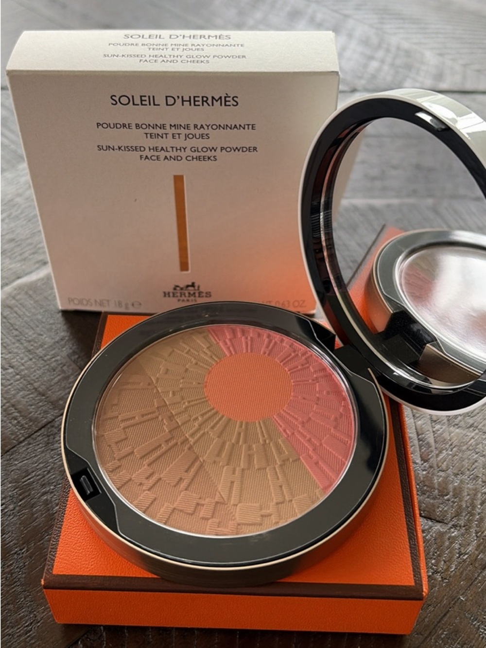 Hermes Soleil D'Hermes Blush & Bronzer LIMITED EDITION - Picture 2 of 7